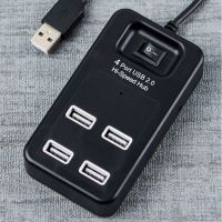 HUB USB 4 port usb 2.0 hi-speed hub 1 สวิตซ์ ปิด/เปิด รุ่น P-1601