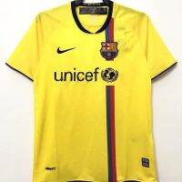 ชุดทีม No.10เมสซี่ห่างไป08-09เสื้อเจอร์ซีย์ Barcelona คอลเลคชั่นย้อนยุครุ่นที่ระลึก No.6ฮาร์วีย์ปูยอลชุดฟุตบอลแฟนคลับ