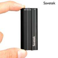 2022Savetek เสียงเปิดใช้งาน8กิกะไบต์16กิกะไบต์มินิ USB ปากกาบันทึกเสียงดิจิตอลพร้อมเครื่องเล่น Mp3 50ชั่วโมงแบตเตอรี่192Kbps พร้อมคลิป