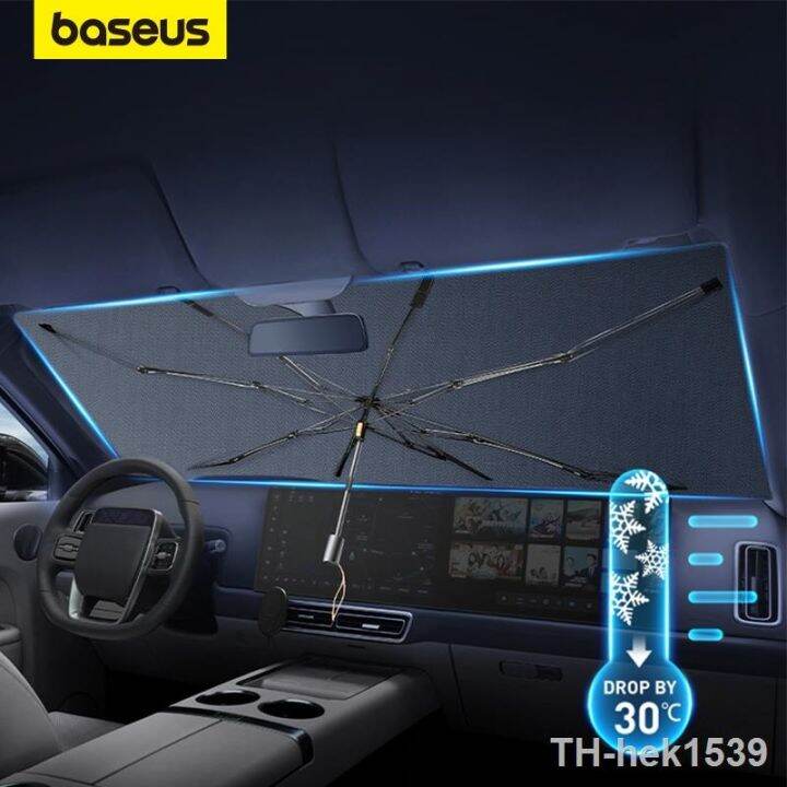 hot-baseus-car-windshield-sunshades-cover-umbrella-sunblind-tesla-3-y-front-window-protection