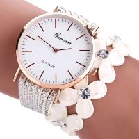 ✘℗❄ Fashion Geneva Flowers Watches Women Dress Elegant Quartz Bracelet Ladies Watch Crystal Diamond Wrist Watch Gift Reloj Mujer