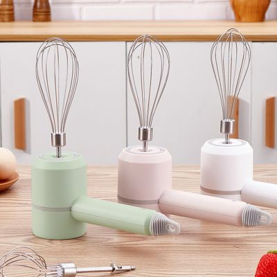 ✲✓ Wireless Knead Dough Blenders USB Rechargeable Electric Milk Shaker Stirring Maker 3-Speed Adjustable Handheld Kitchen Gadgets