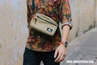 Gregory Padded Shoulder Pouch ขนาด M สินค้า Clearance ลดสูงสุด 60% กระเป๋าสะพายข้างทรงกล่อง ใส่ของ อยู่ทรง ปรับระดับสายได้