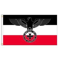 90X150cm German Empire Reich Eagle Iron Cross Flag