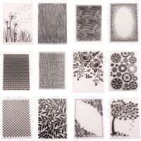 10.5x14.5cm Plastic Embossing Folders DIY Plastic Template Craft Card Making for Handcraft Photo Album Decoration