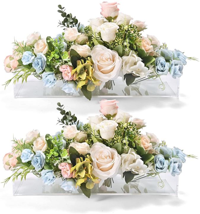 diy-rectangular-floral-centerpiece-test-tube-vase-vase-easter-decorations-hydroponic-cylinder-flowers-rose-vase