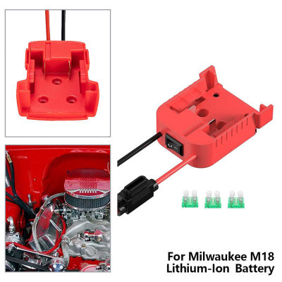 1. Battery Adapter 3. Built-in Switch 5. Dock Holder 7. Power Tool 9. Conversion 1. Battery Adapter 2. Fuse 3. Built-in Switch 4. Milwaukee 18V 5. Dock Holder 6. 12Awg 7. Power Tool 8. Electrical 9. Conversion 10. Safety