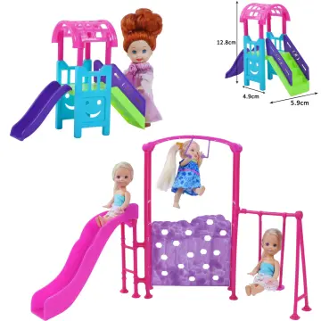 Barbie swing best sale and slide