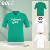 Titleist DESCENNTE PEARLY GATES ¤☃ ใหม่ เสื้อผ้ากอล์ฟแห้งเร็ว เสื้อผ้าสตรี เสื้อผ้ากอล์ฟ ลำลอง เสื้อกีฬา เสื้อยืดแขนยาว