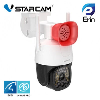 Vstarcam  CS666 WIFI    ความละเอียด 3MP กันน้ำได้สำหรับนอกบ้าน กล้องวงจรปิดไร้สาย EYE4 Wifi Camera