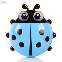 ?【Lowest price】HOMA CUTE ladybird ด้วงแปรงสีฟันที่วางแร็คชั้นวางห้องน้ำ