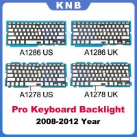 100 New Keyboard Backlight Layout UK US For Macbook Pro 13 15 A1278 A1286 Paste Backlight 2008-2012 Years