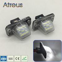 Atreus ไฟป้ายทะเบียน Led รถ1ชุด12V สำหรับ Volkswagen Passat B5รถลีมูซีน Vw รถ T4ขนส่ง Campetta Candy Touran