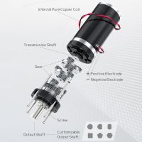 New Product 32GP-31ZY Miniature Planetary Reducer Diameter DC 12V 24V Reducer Motor Low Speed Speed Regulation Large Torque Small Motor