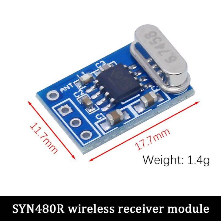 1Set 2Pcs 433MHZ Wireless Transmitter Receiver Board Module SYN115 ...