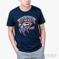 DOSH MENS T-SHIRTS SUPERMAN เสื้อยืดคอกลม แขนสั้น ผู้ชาย 9DSMT5193-NV