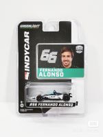 GREENLIGHT 1:64 Fernando Alonso รถ #66 Simon #2 Josef Newgarden คอลเลกชันหล่อขึ้นรูปของเล่นรถลากโลหะผสมเป็นของขวัญ