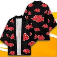 เสื้อเชิ้ตแขนยาวครึ่งแขนสไตล์ญี่ปุ่นสำหรับผู้ชายเสื้อคาร์ดิแกน Kimono คอสเพลย์แสงอุษาอนิเมะฮาโลวีนคอสเพลย์ชุดกิโมโนดั้งเดิม Yukata Haori