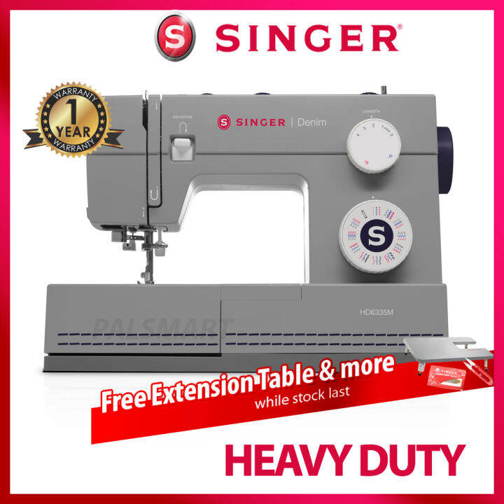 Singer Sewing Machine 4423 HD6335M Mesin Jahit Free Extension Table