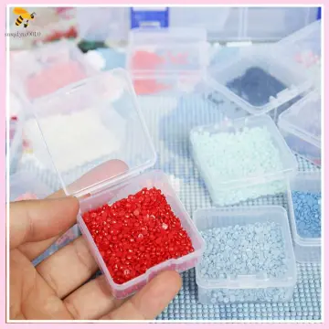 12 Grids Diamond Painting Box Embroidery Rhinestone Beads Storage