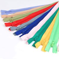 10pcs 20cm Nylon Coil Zippers for Tailor Sewing Crafts Nylon Zippers Bulk 40 Colors zipper slider pull sewing accessories