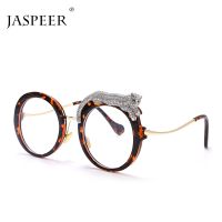 【New】 JASPER Retro กรอบ Anti Blue Light แว่นตาผู้หญิงแนวโน้มใหม่ Optical Prescription กรอบแว่นตาแฟชั่น Accessories