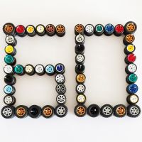 60 Sets(for 60 Cars) 1/64 Alloy Car/Truck Tires Wheels 10.8mm/12.6mm Modify Parts for Mini Toy Cars HW/Matchbox/Domeka/Tomy