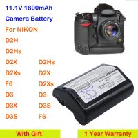 Cameron Sino 1800mAh Camera Battery EN-EL4 EN-EL4a EN-EL4e for NIKON D2H D2Hs D2X D2Xs F6 D3 D3X D3S in stock