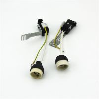 2PCS gu10 Socket Base Connector Stand Ceramic Lamp wiring For GU10 Base Halogen Socket or GU10 Led Bulb