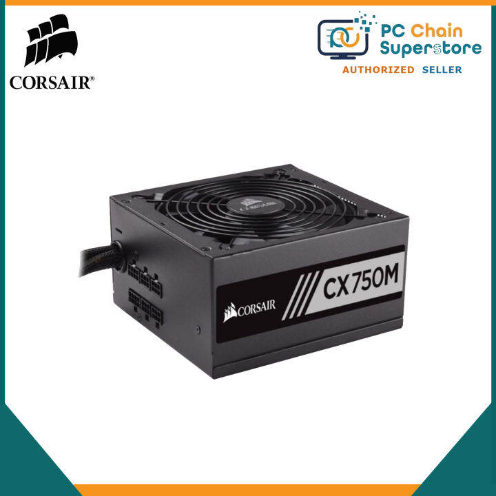 Corsair CX750M 750W 80 Bronze Semi Modular ATX Power Supply | Lazada PH