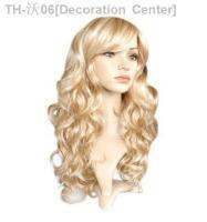 QQXCAIW Long Curly Women Ladies Party Natrual Blonde 65 Cm Synthetic Hair Wigs [ Hot sell ] Decoration Center