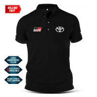 เสื้อโปโลเสื้อยืดทีม Hilux Fortuner การปรับแต่งการแข่งรถทีมทหาร Camry Harrier Motorsport