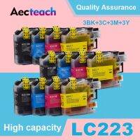 Lc223ตลับหมึก Lc 223 Lc223 Xl เหมาะสำหรับพี่ชายน้องชาย Dcp-J562dw Dcp-J4120dw Mfc-J480dw Mfc-J680dw เครื่องพิมพ์ Mfc-J880dw