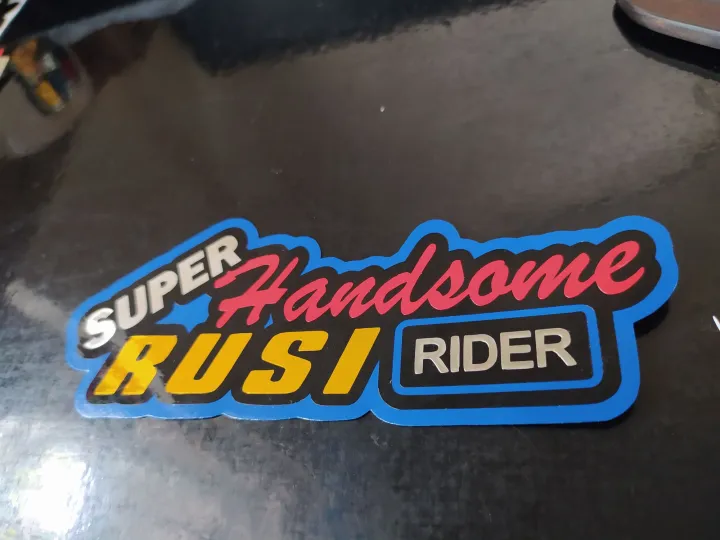 rusi sticker design