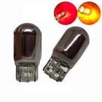 1pcs T20 7440 amber red 7443 W21W W21/5W WY21W silver halogen Bulbs Car Brake Stop Light Tail Light Rear Turn Signal lamp DC12V