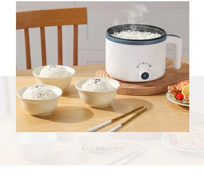 1.7L Electric Rice Cooker Single Double Layer 220V Multi Cooker Non-Stick  Smart Mechanical MultiCooker Steamed Rice Pot for Home