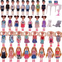 Keelly Doll Clothes Cute Keelly Doll And Clothes Laptops Pets Fit 5 Inch Mini Dolls Accessories For Girls Toys Gifts Electrical Connectors