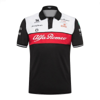 Formula one racing suit new T-shirt 2022 alfa romeo Zhou Guanyu team with men Polo shirts with short sleeves {in store}