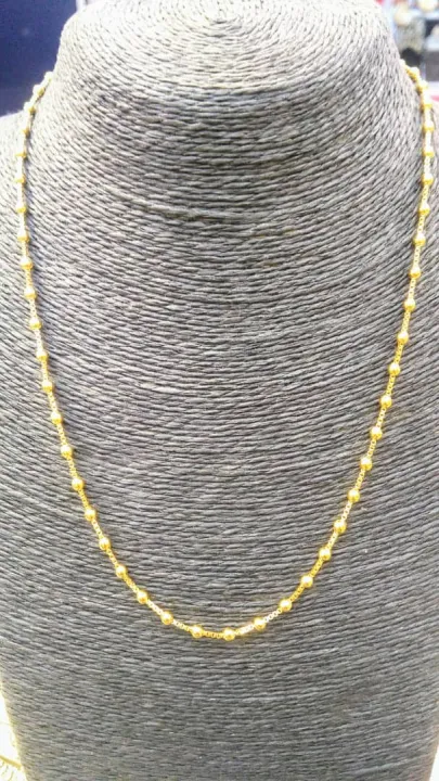 Gold Plated Chain Length 50 Cm Lazada