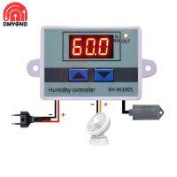 Pengatur Kelembaban Digital XH-W3005 12V 24V 220V Regulator Sakelar Kontrol Kelembaban Humidistat Hygrometer + Probe Sensor Kelembaban