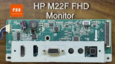 เมนบอร์ด Mainbord Monitor HP รุ่น M22F ของแท้ มือสองถอด ใช้งานได้ปกติ ถอดจากจอแตก