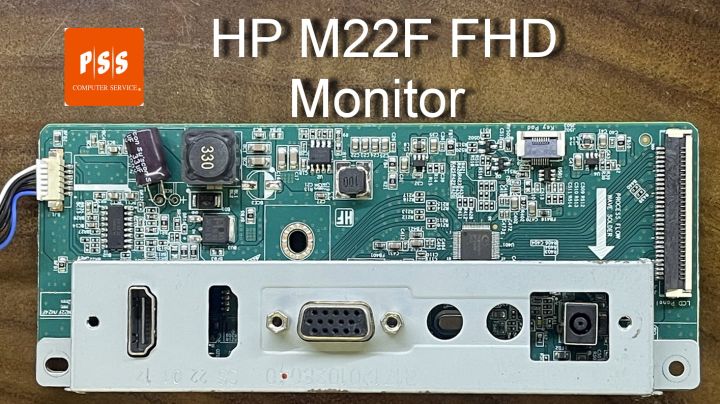 เมนบอร์ด-mainbord-monitor-hp-รุ่น-m22f-ของแท้-มือสองถอด-ใช้งานได้ปกติ-ถอดจากจอแตก