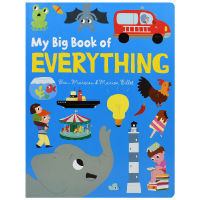 My big book of everything my thing cognition Book English identification book large format childrens indestructible cardboard book English original imported book