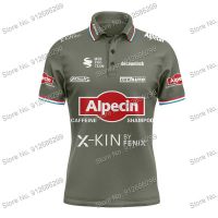 Maillot Team 2023 Mathieu van der Poel Team Alpecin Fenix Giro Casual Polo Shirts Men Fashion Cycling Jersey Business Clothing