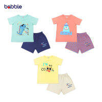 [คูปอง15%] BABBLE ชุดเซตเด็ก เสื้อยืดเด็ก กางเกงขาสั้นเด็ก ชุดเซ็ต (3 ลายให้เลือก) อายุ 1 ปี ถึง 7 ปี (proset070) BPS