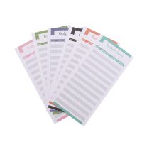60 Pieces Expense Tracker Sheets Budget Trackers Paper Fit Budget Envelopes Banknote Envelope Budget for Personal
