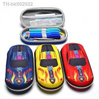 ┇☄✜ 3D Racing Car Pencil Cases Cartoons School Pencil Case for Children Stationery Box EVA Plastic Pen Case Boy Cute Pen Bag Gifts