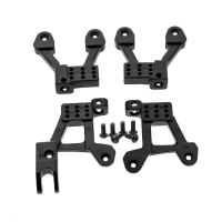 4PCS Metal Front &amp; Rear Shock Damper Towers Mount Hoops for Axial SCX10 II 90046 90047 1/10 RC Crawler Upgrade Parts