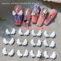 【hot】✱  200pcs Resin Jewelry Press on Nails 4.5X8mm Flat-back Cartoon Half Parts Manicure Accessories   JS