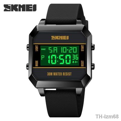 ⌚ นาฬิกา Moment fashion beauty SKMEI multi-function male students activity waterproof timing stopwatch popular logo electronic watch for men